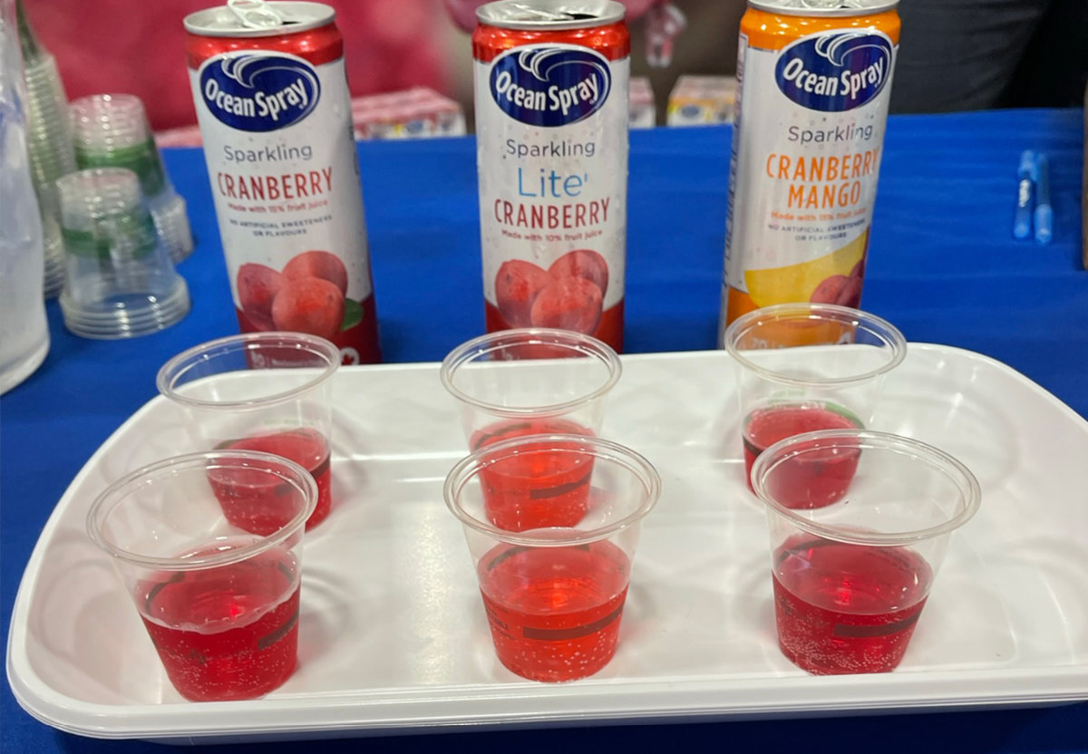 Ocean Spray Sparkling Cranberry Beverages